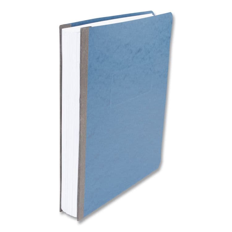 ACCO BRANDS, . PRESSTEX Report Cover with Tyvek Reinforced Hinge, Side Bound, Two-Piece Prong Fastener, 3" Capacity, 8.5 x 11, Light Blue (ACC25072) thumbnail 3