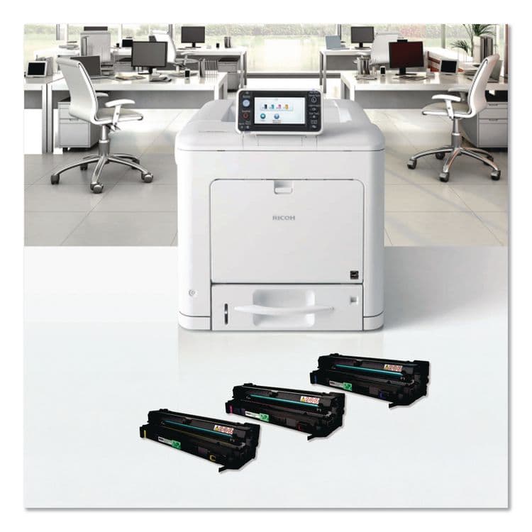 RICOH CORP. 408224 Drum Unit, 12,000 Page-Yield, Cyan/Magenta/Yellow (RIC408224) thumbnail 4