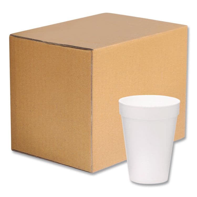 WINCUP CORPORATION Foam Drink Cups, 16 oz, White, 500/Carton (WCP221974) thumbnail 2