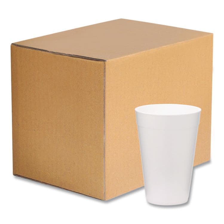 WINCUP CORPORATION Foam Drink Cups, 32 oz, White, 500/Carton (WCP221981) thumbnail 2