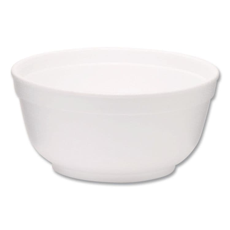 WINCUP CORPORATION Foam Bowls, Squat Style, 8 oz, White, 1,000/Carton (WCP221990)