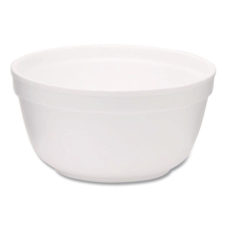 WINCUP CORPORATION Foam Bowls, Squat Style, 12 oz, White, 1,000/Carton (WCP221992)