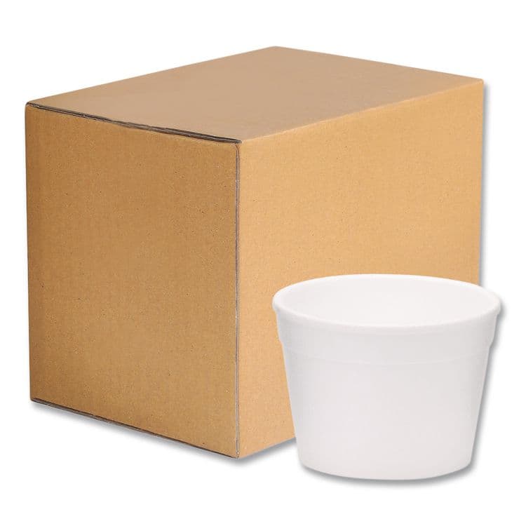 WINCUP CORPORATION Foam Containers, Tall Style, 32 oz, White, 1,000/Carton (WCP221994) thumbnail 2