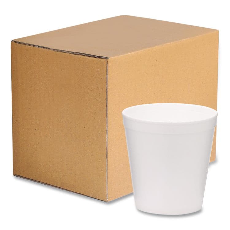 WINCUP CORPORATION Foam Containers, Tall Style, 16 oz, White, 500/Carton (WCP221999) thumbnail 2