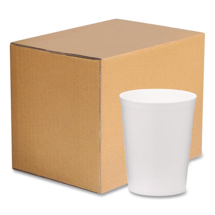 WINCUP CORPORATION Foam Containers, Tall Style, 32 oz, White, 250/Carton (WCP222001) thumbnail 2
