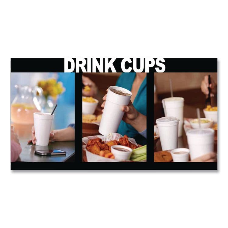 WINCUP CORPORATION Foam Drink Cups, 24 oz, White, 300/Carton (WCP221977) thumbnail 3