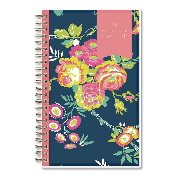 BLUE SKY Day Designer Peyton Create-Your-Own Cover Weekly/Monthly Planner, Floral Artwork, 8 x 5, Navy Cover, 12-Month (Jan-Dec): 2026 (BLS103620) thumbnail 2