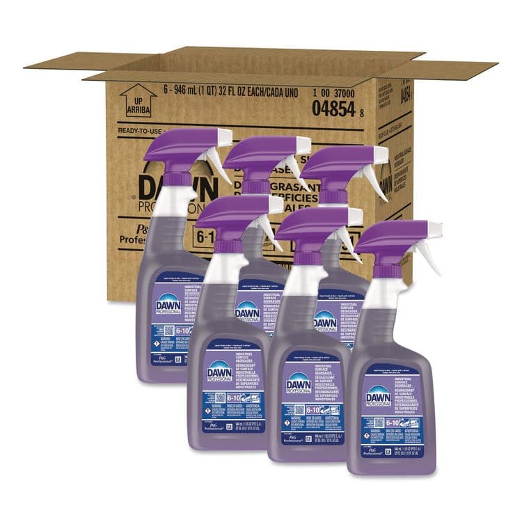 PROCTER & GAMBLE Heavy Duty Degreaser Spray, 32 oz Bottles, 6 Bottles and 2 Trigger Sprayers/Carton (PGC04854)