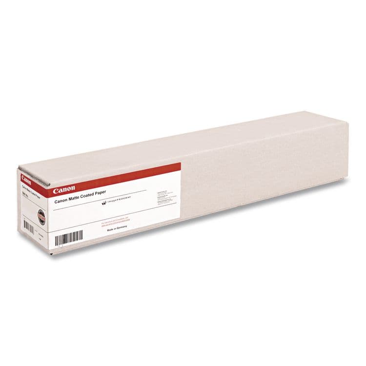 CANON USA, . Matte Coated Paper Roll, 2" Core, 8 mil, 24" x 100 ft, Matte White (CNM0849V349) thumbnail 4