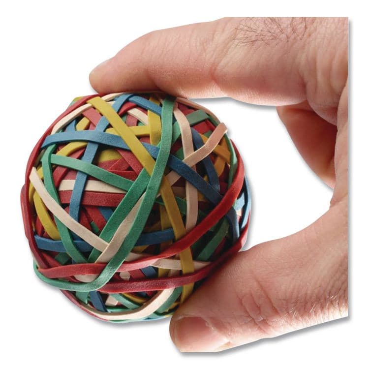 ALLIANCE RUBBER Brites Pic-Pac Rubber Bands, Size 54 (Assorted), 0.04" Gauge, Assorted Colors, 1.5 oz Box, Band-Count Varies (ALL07706) thumbnail 3