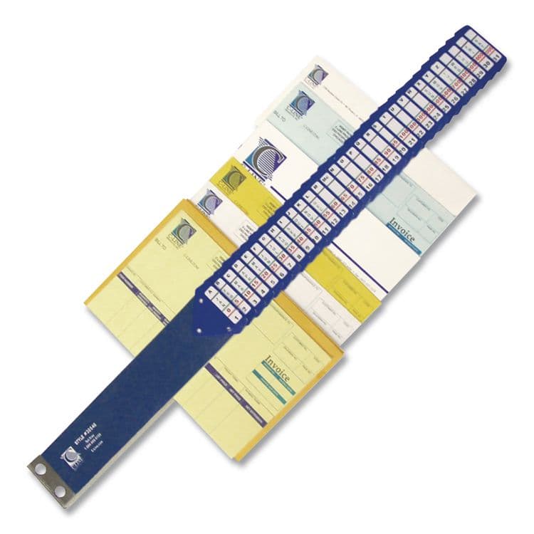 C-LINE PRODUCTS, Heavy-Duty Indexed Sorter, 31 Dividers, Alpha/Numeric/Month/Date/Day Index, Letter Size, Blue Frame (CLI30540) thumbnail 3