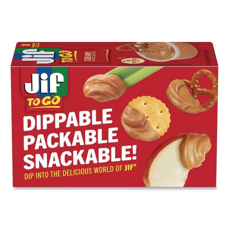 J.M. SMUCKER CO. Creamy Peanut Butter Cups, 1.1 oz Cup, 8/Box (SMU65642) thumbnail 2