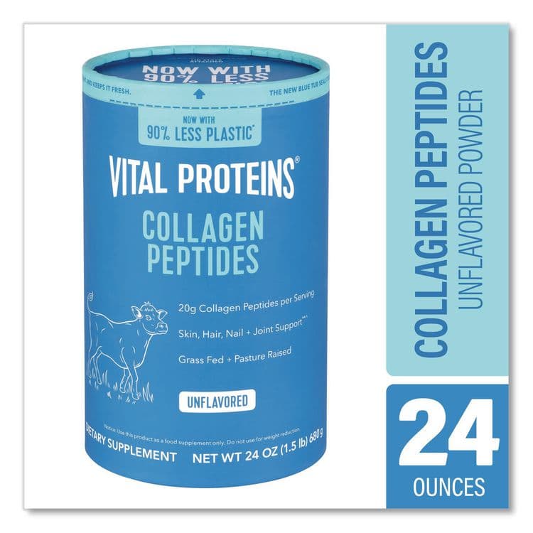 NESTLE HEALTH SCIENCE Collagen Peptides Unflavored Powder, Unflavored, 24 oz Bottle (GRR22002620) thumbnail 2
