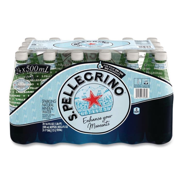 NESTLE Sparkling Water Bottles, Unflavored, 16.9 oz Bottle, 24/Carton (GRR22002683) thumbnail 4