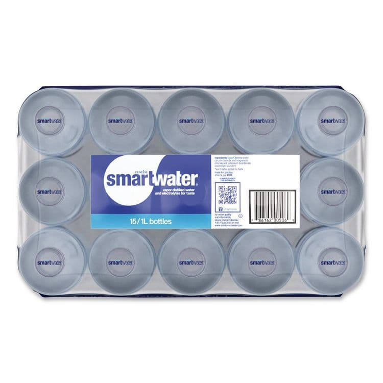 GLACEAU Vapor-Distilled Water, Unflavored, 33.8 oz Bottle, 15/Carton (GRR22002684) thumbnail 4