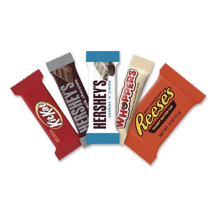 THE HERSHEY COMPANY Snack Size Bulk Candy Assortment, Assorted Flavors, Individually Wrapped, 155 Pieces (GRR22002629) thumbnail 4