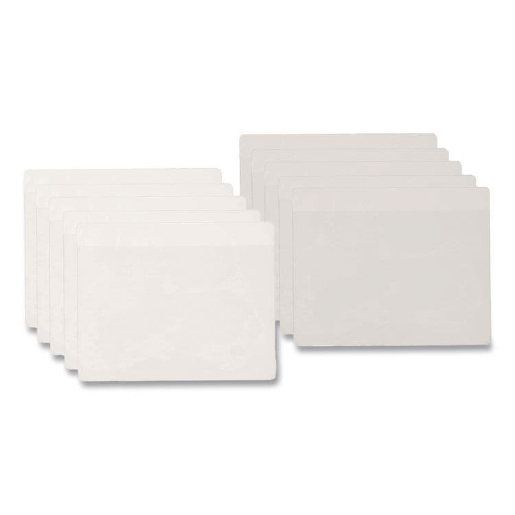 CARDINAL BRANDS . HOLD IT Poly Business Card Pocket, Top Load, 3.75 x 2.38, Clear, 10/Pack (CRD21500)