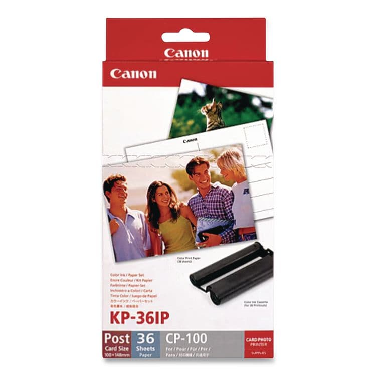 CANON USA, . 7737A001 (KP-36IP) Ink/Paper Combo, Tri-Color (CNM7737A001) thumbnail 2