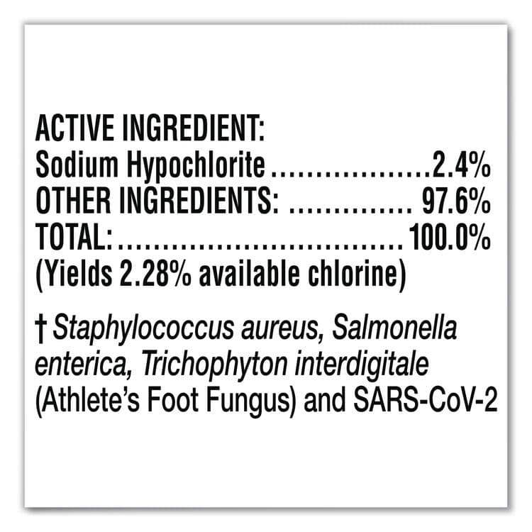 CLOROX SALES CO. CloroxPro Disinfecting Instant Mold and Mildew Remover, 128 oz Refill Bottle, 4/Carton (CLO35605) thumbnail 4