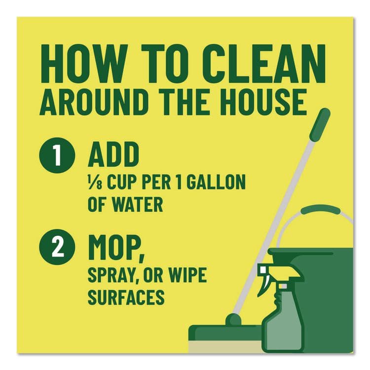 CLOROX SALES CO. Multi-Surface Cleaner Disinfectant Concentrated, Pine Scent, 20 oz Bottle, 8/Carton (CLO60149CT) thumbnail 3