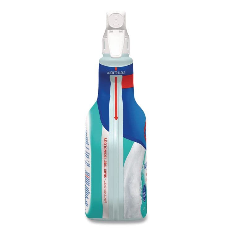 CLOROX SALES CO. Bathroom Foamer with Bleach, Ocean Mist, 30 oz Spray Bottle, 9/Carton (CLO30614) thumbnail 3