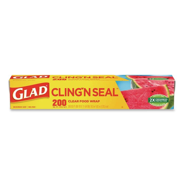 CLOROX SALES CO. Cling'N Seal Plastic Food Wrap, 11.62" x 69 yd (CLO00020)