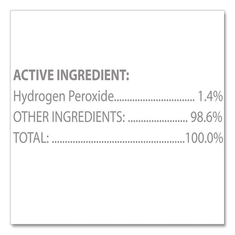 CLOROX SALES CO. Hydrogen Peroxide Cleaner Disinfectant Wipes, 6.75 x 5.75, Unscented, 155 Wipes/Canister (CLO30825EA) thumbnail 3