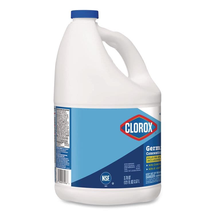 CLOROX SALES CO. CloroxPro Concentrated Germicidal Bleach, Regular, 121 oz Bottle (CLO30966EA) thumbnail 2