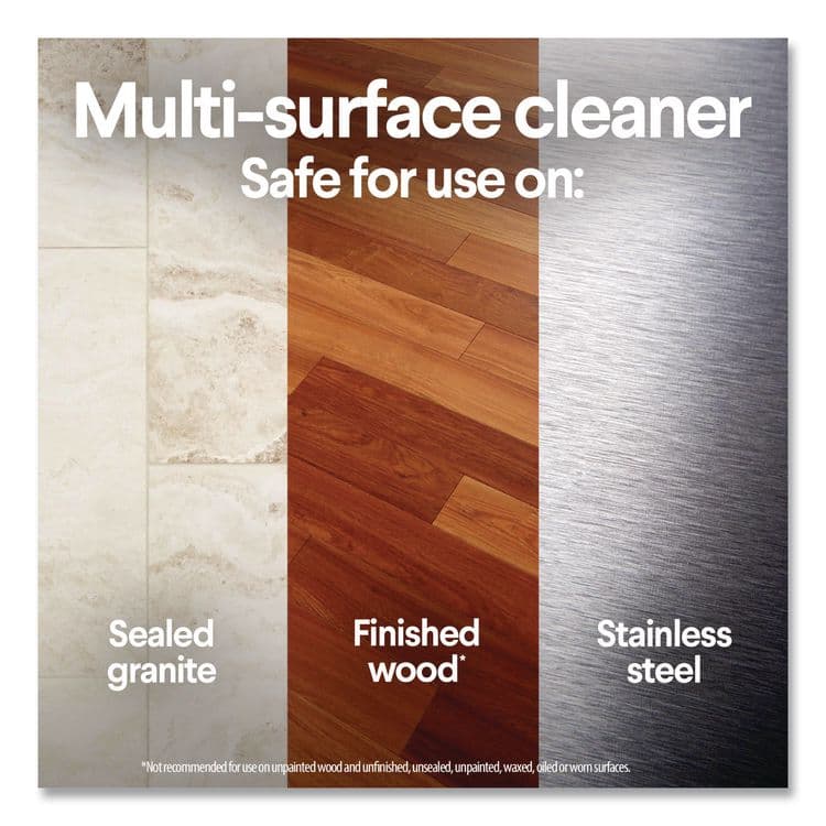 CLOROX SALES CO. Disinfecting Cleaning Wipes, Flex Pack, 1-Ply, 8 x 7, Fresh Scent, White, 75 Towels/Box (CLO31430EA) thumbnail 3