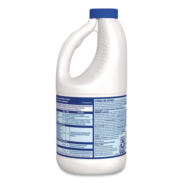 CLOROX SALES CO. Concentrated Regular Disinfecting Bleach, 43 oz Bottle (CLO32260EA) thumbnail 4