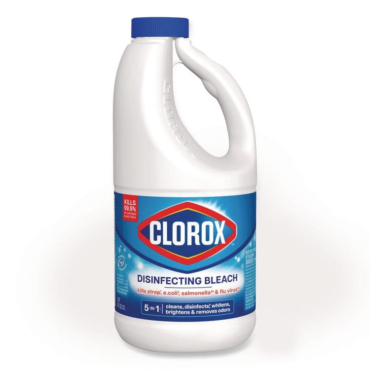 CLOROX SALES CO. Concentrated Regular Disinfecting Bleach, 43 oz Bottle (CLO32260EA)
