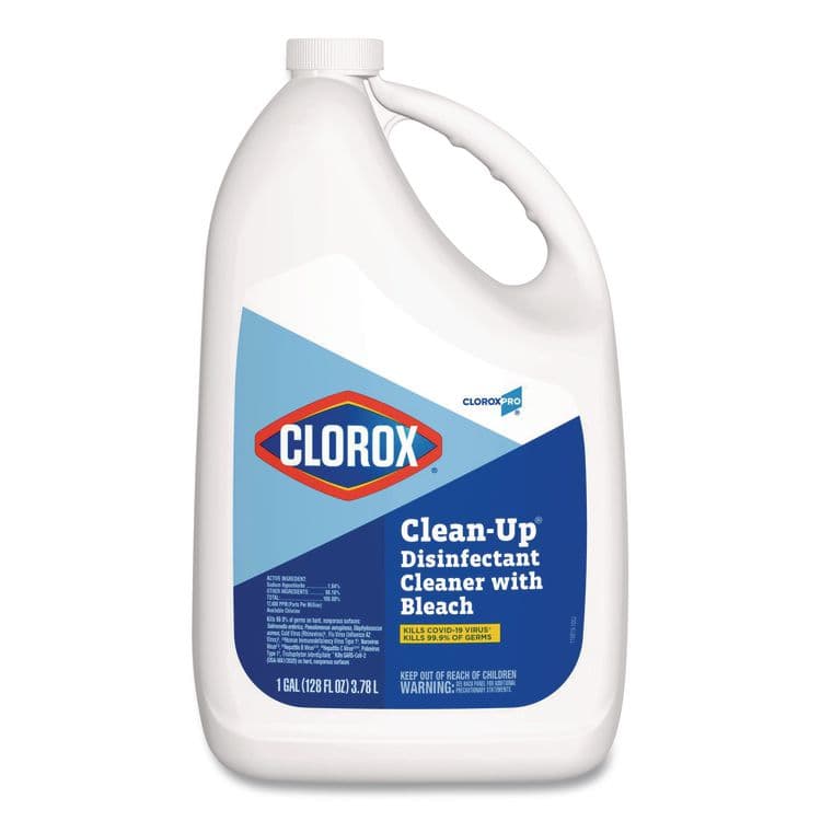 CLOROX SALES CO. CloroxPro Clean-Up Disinfectant Cleaner with Bleach, 128 oz Refill Bottle (CLO35420EA)