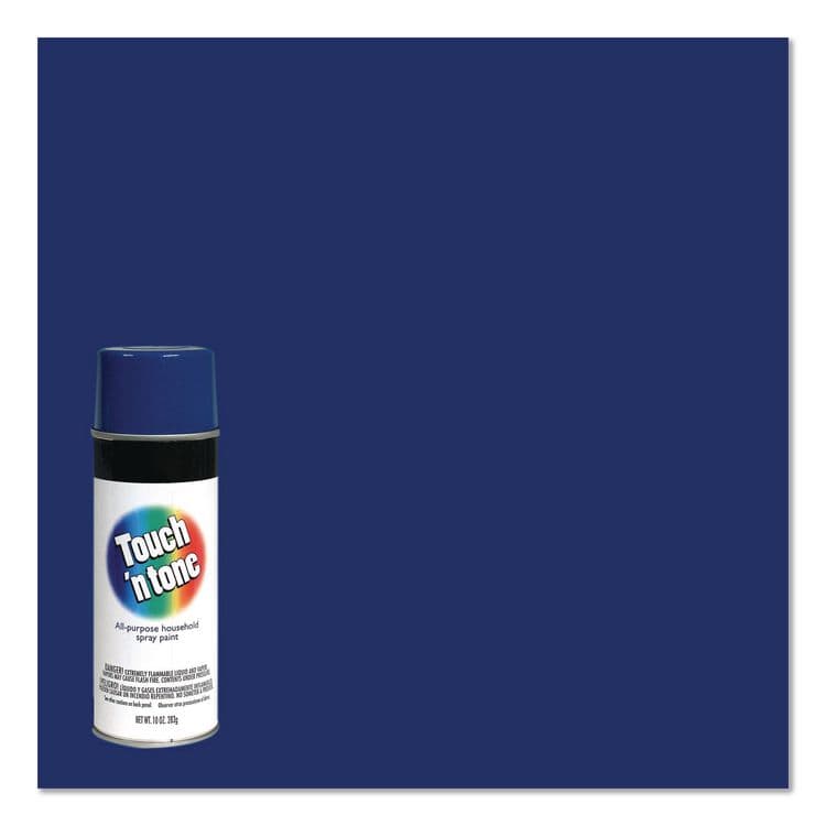 RUST-OLEUM CORPORATION Touch'n Tone Spray Paint, Gloss Blue, 10 oz Aerosol Can, 6/Carton (RST55278830) thumbnail 3