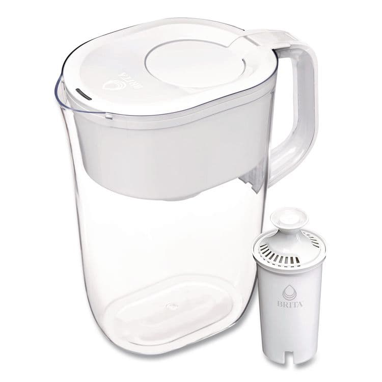 CLOROX SALES CO. Tahoe Water Pitcher with Standard Filter, 10 Cups, Clear, 2/Carton (CLO50684CT)