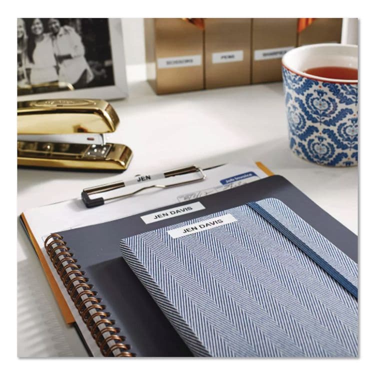 DYMO LetraTag Paper/Plastic Label Tape Value Pack, 0.5" x 13 ft, Assorted, 3/Pack (DYM12331) thumbnail 3