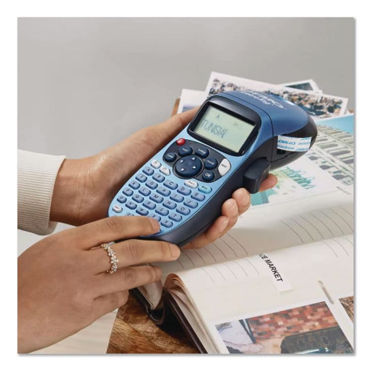 DYMO LetraTag Paper/Plastic Label Tape Value Pack, 0.5" x 13 ft, Assorted, 3/Pack (DYM12331) thumbnail 4