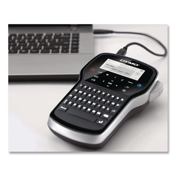 DYMO LabelManager 280 Label Maker, 0.6"/s Print Speed, 4 x 2.3 x 7.9 (DYM1815990) thumbnail 2