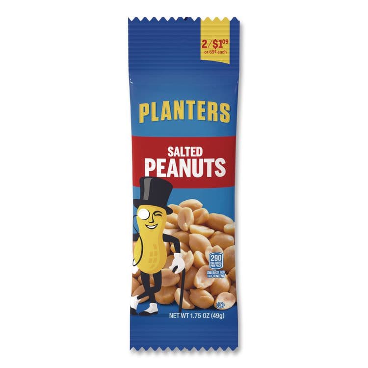 KRAFT FOODS, Salted Peanuts, 1.75 oz Pack, 18 Packs/Box (GRR20900627) thumbnail 3