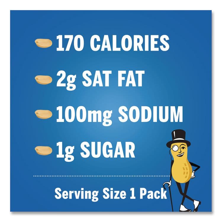 KRAFT FOODS, Salted Peanuts, 1 oz Pack, 48/Box (GRR22000760) thumbnail 4