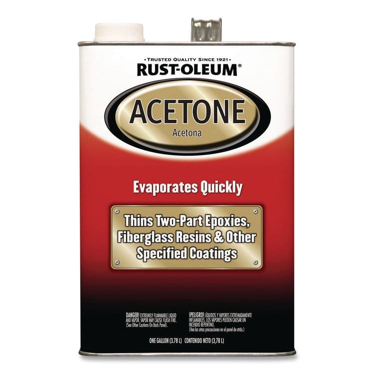 RUST-OLEUM CORPORATION Acetone, 1 gal Can, 2/Carton (RST248668)