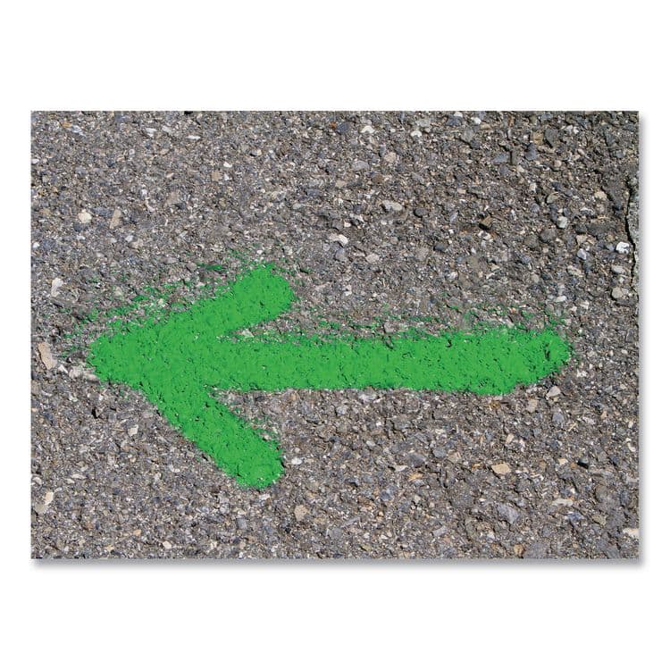 RUST-OLEUM CORPORATION Industrial Choice M1400 System Water-Based Construction Marking Paint, Gloss Fluorescent Green, 17 oz Aerosol Can, 12/Carton (RST264700) thumbnail 4