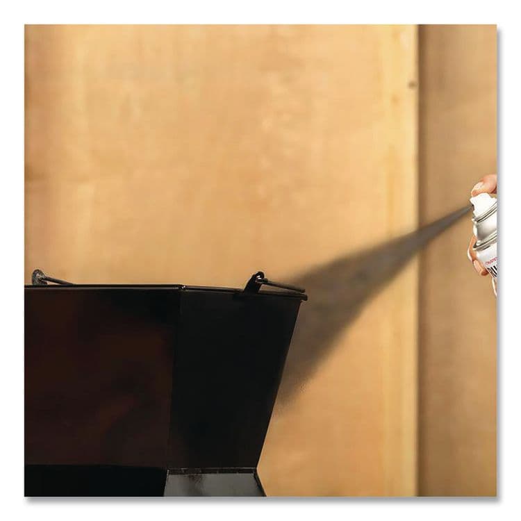 RUST-OLEUM CORPORATION Stops Rust Spray Paint, Flat Black, 12 oz Aerosol Can, 6/Carton (RST7776830) thumbnail 4