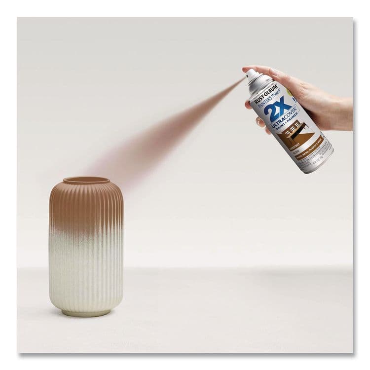 RUST-OLEUM CORPORATION Painter's Touch 2X Ultra Cover Spray Paint, Gloss Chestnut, 12 oz Aerosol Can, 6/Carton (RST249847) thumbnail 3