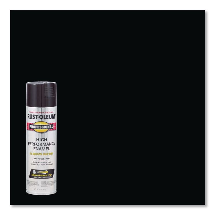 RUST-OLEUM CORPORATION Professional Spray Paint, Gloss Gray, 15 oz Aerosol Can, 6/Carton (RST7579838CT) thumbnail 3