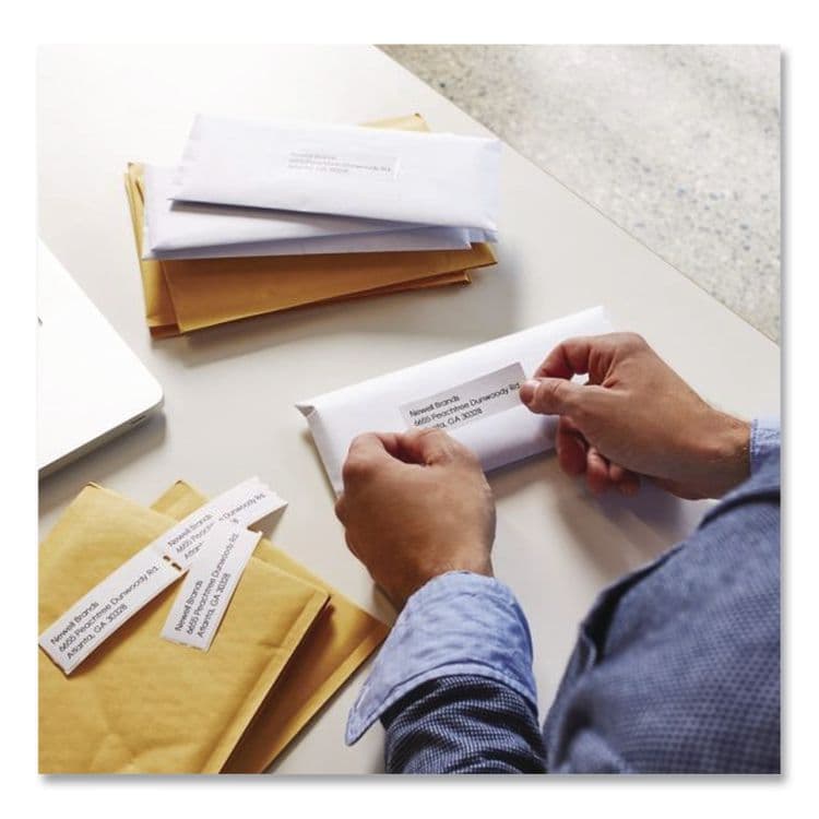 DYMO LabelWriter Address Labels, 1.12" x 3.5", White, 350 Labels/Roll, 2 Rolls/Pack (DYM30252) thumbnail 3