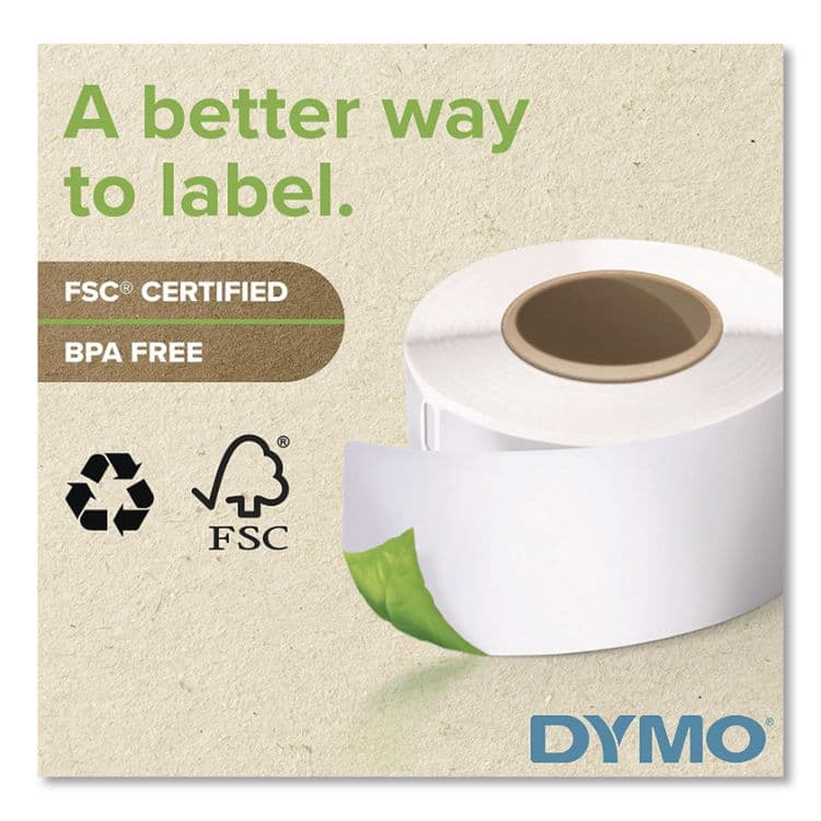 DYMO LabelWriter Shipping Labels, 2.31" x 4", White, 300 Labels/Roll (DYM30256) thumbnail 3