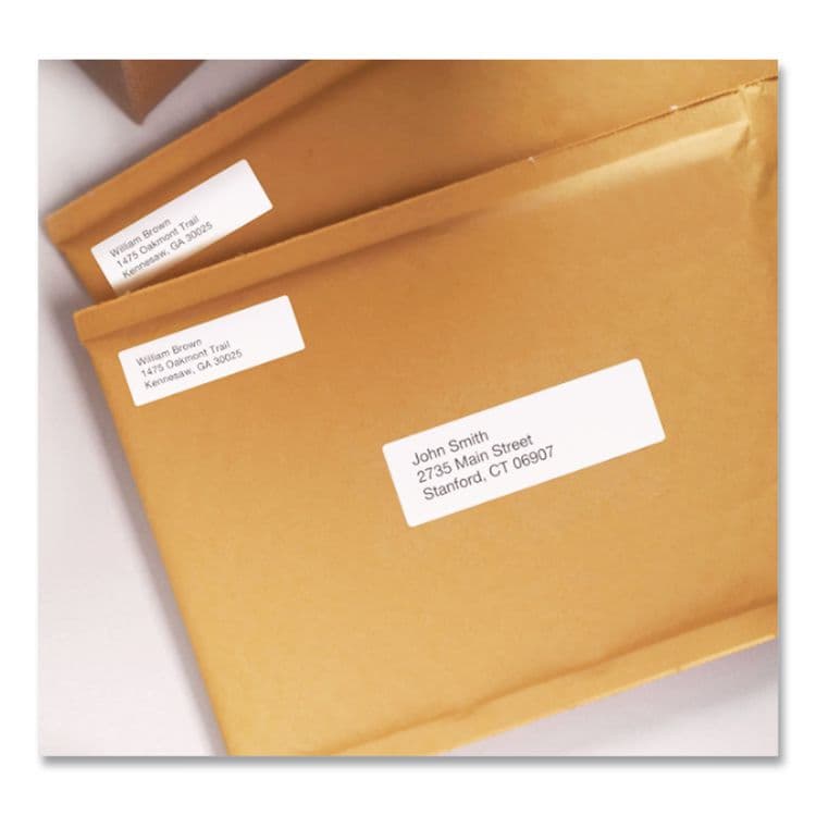 DYMO LabelWriter Return Address Labels, 0.75" x 2", White, 500 Labels/Roll (DYM30330) thumbnail 3