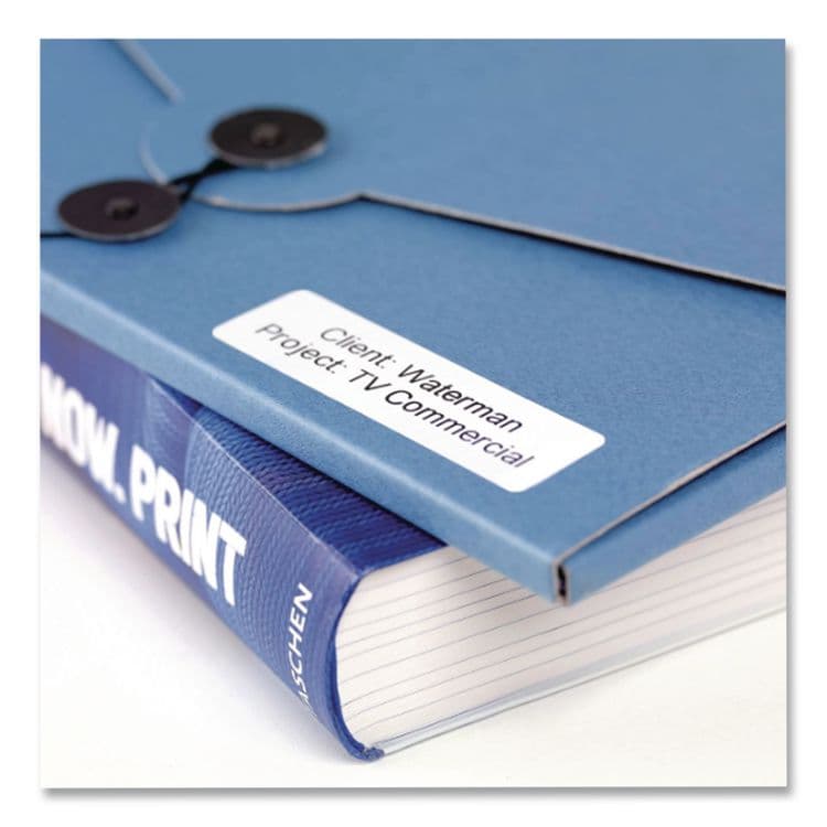 DYMO LabelWriter Return Address Labels, 0.75" x 2", White, 500 Labels/Roll (DYM30330) thumbnail 4