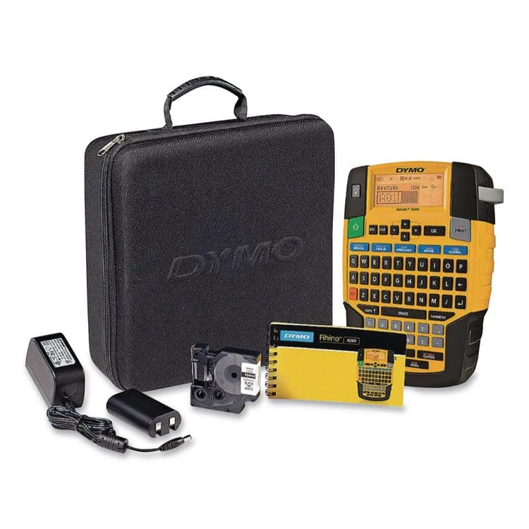 DYMO Rhino Industrial 4200 Label Maker, 1 Line, 4.06 x 8.46 x 2.24 (DYM1835374) thumbnail 2