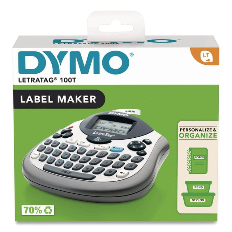 DYMO LetraTag 100T Label Maker, 2 Lines, 6.7 x 2.8 x 5.7 (DYM2174540) thumbnail 3